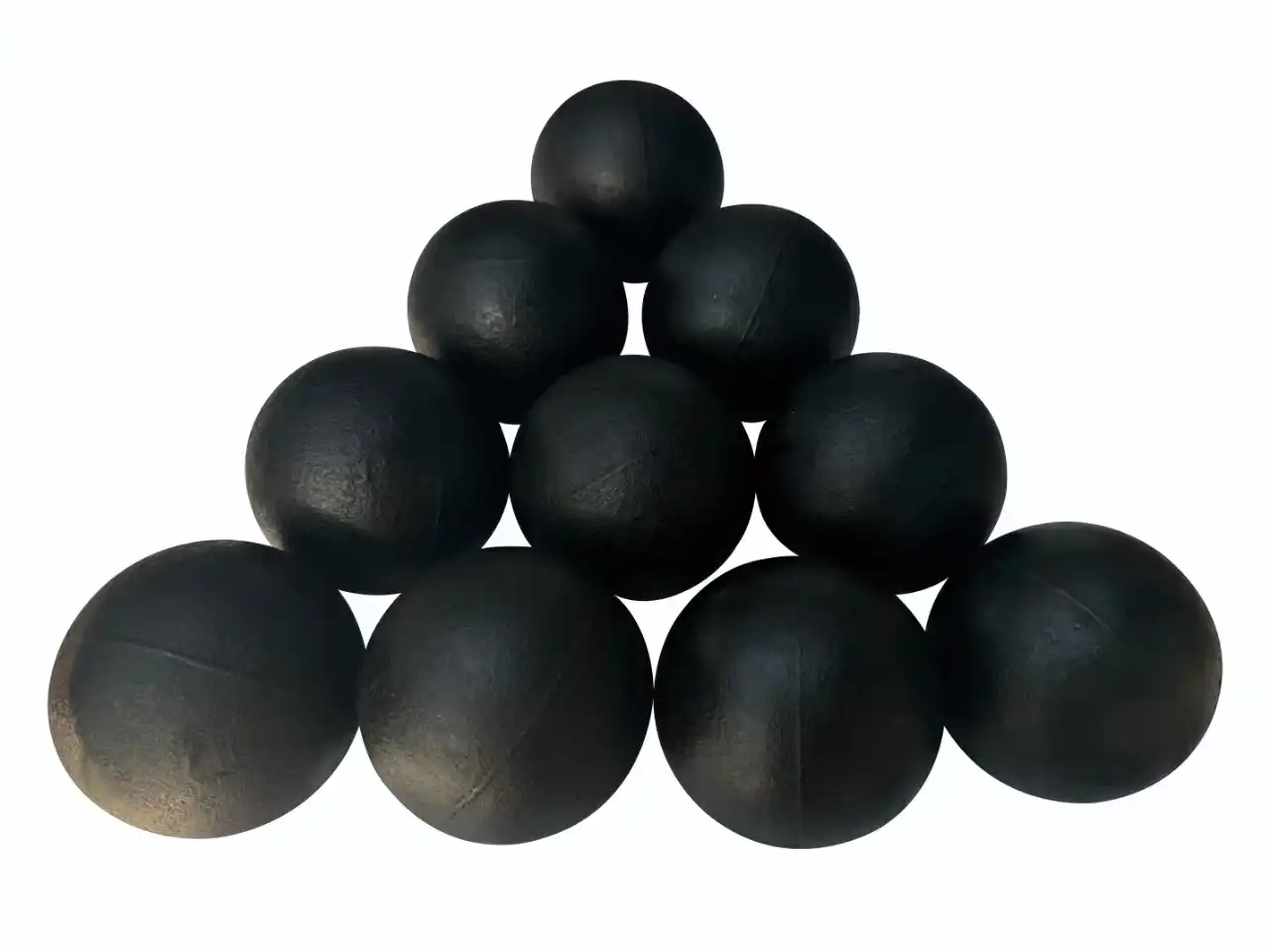 How does surface finish affect grinding media?